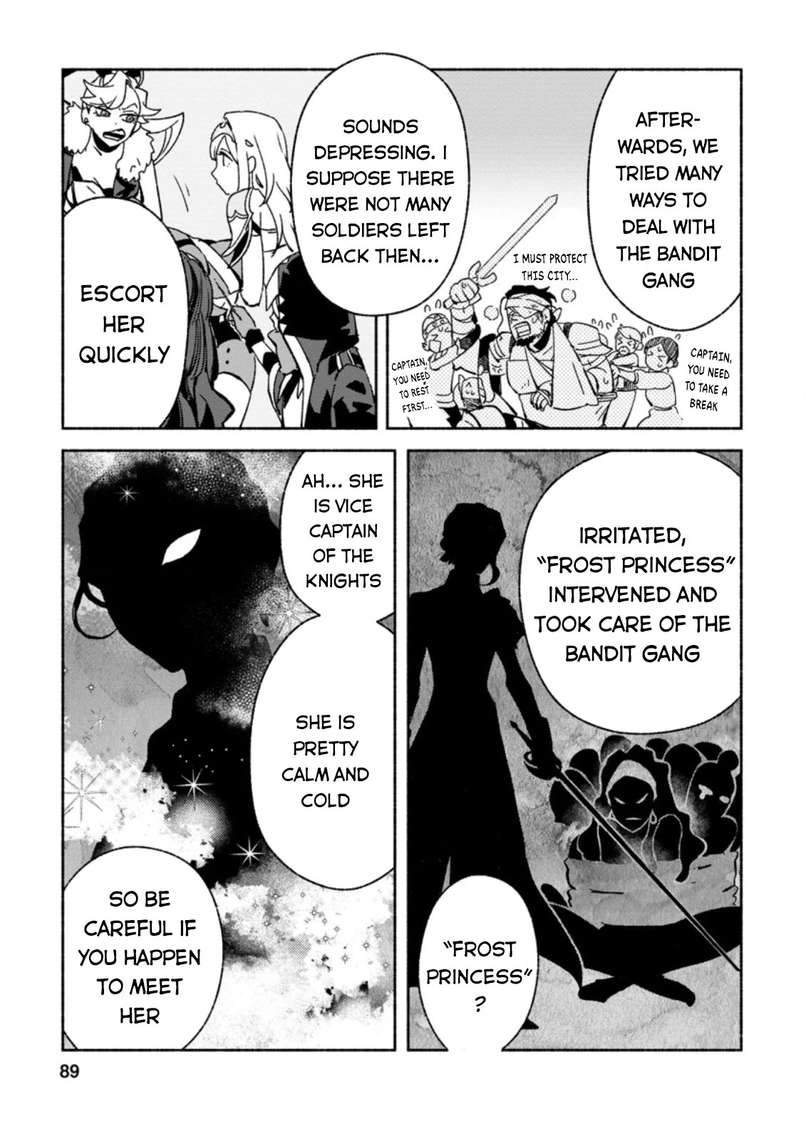 Sono Monban, Saikyou Nitsuki: Tsuihou Sareta Bougyo Ryoku 9999 no Senshi, Outo no Monban Toshite Musou Suru Chapter 8 page 28 - Chapter 8