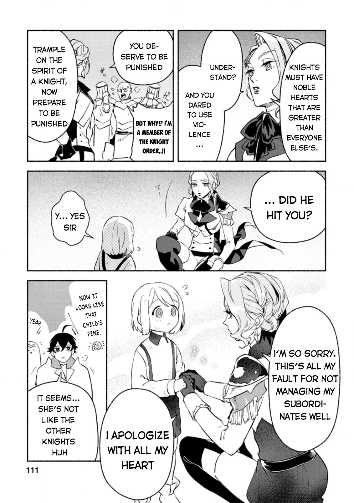 Sono Monban, Saikyou Nitsuki: Tsuihou Sareta Bougyo Ryoku 9999 no Senshi, Outo no Monban Toshite Musou Suru Chapter 9 page 14 - Chapter 9