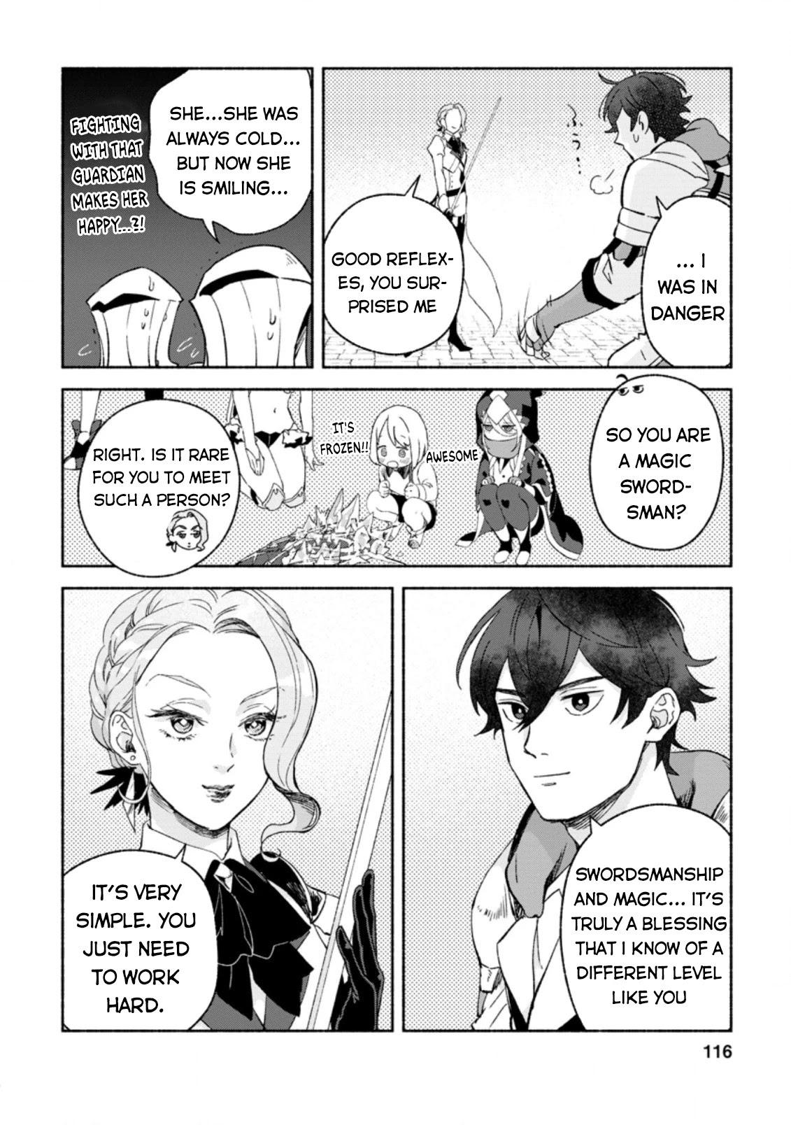 Sono Monban, Saikyou Nitsuki: Tsuihou Sareta Bougyo Ryoku 9999 no Senshi, Outo no Monban Toshite Musou Suru Chapter 9 page 19 - Chapter 9