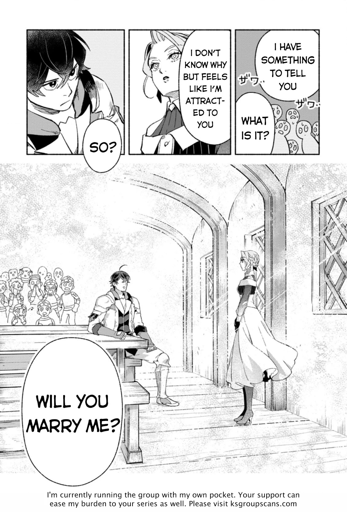 Sono Monban, Saikyou Nitsuki: Tsuihou Sareta Bougyo Ryoku 9999 no Senshi, Outo no Monban Toshite Musou Suru Chapter 9 page 25 - Chapter 9