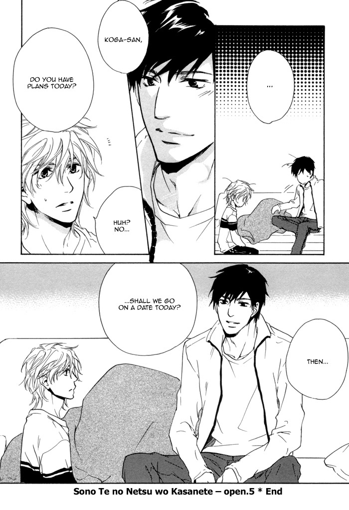 Sono Te no Netsu wo Kasanete Chapter 5 page 34 - Chapter 5