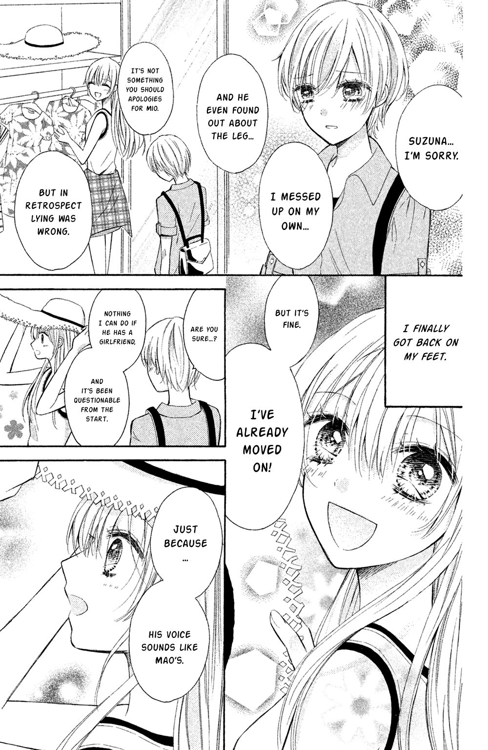 Sono Voice, Yuuryou Desu ka? Chapter 4 page 5 - Chapter 4: You really love him don't you