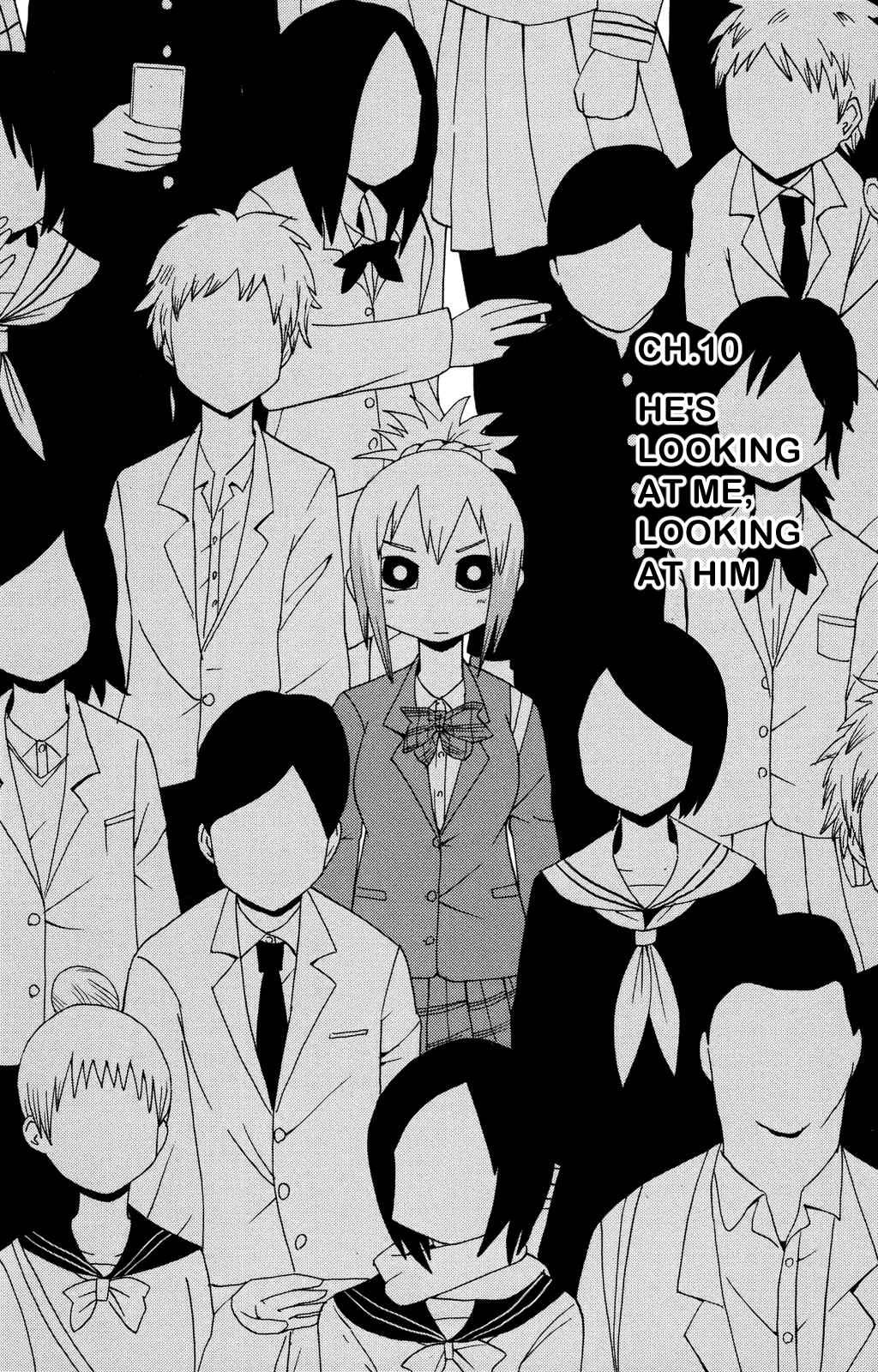Sora ga Haiiro dakara Chapter 10 page 1 - Chapter 10: He's Looking at Me, Looking at Him