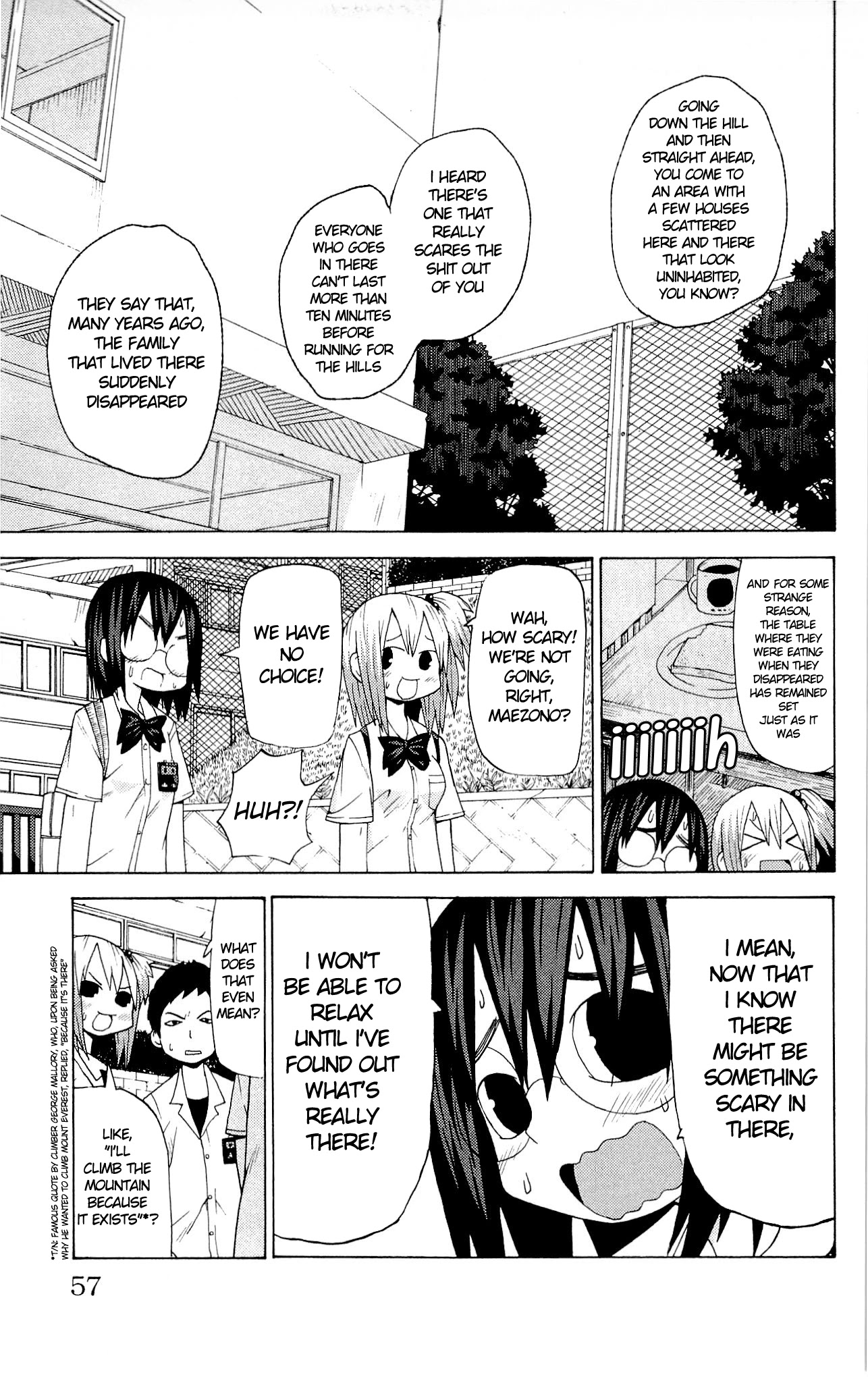 Sora ga Haiiro dakara Chapter 17 page 4 - Chapter 17: I Saw Something Scary
