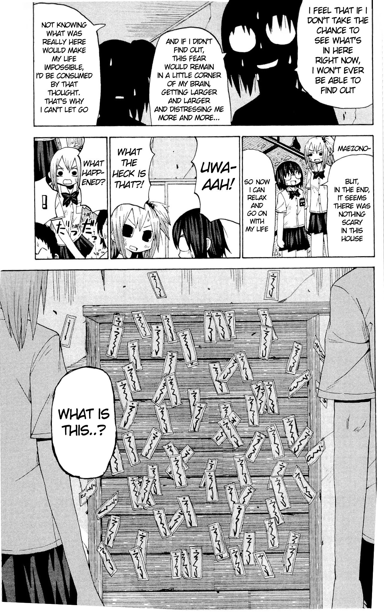 Sora ga Haiiro dakara Chapter 17 page 8 - Chapter 17: I Saw Something Scary