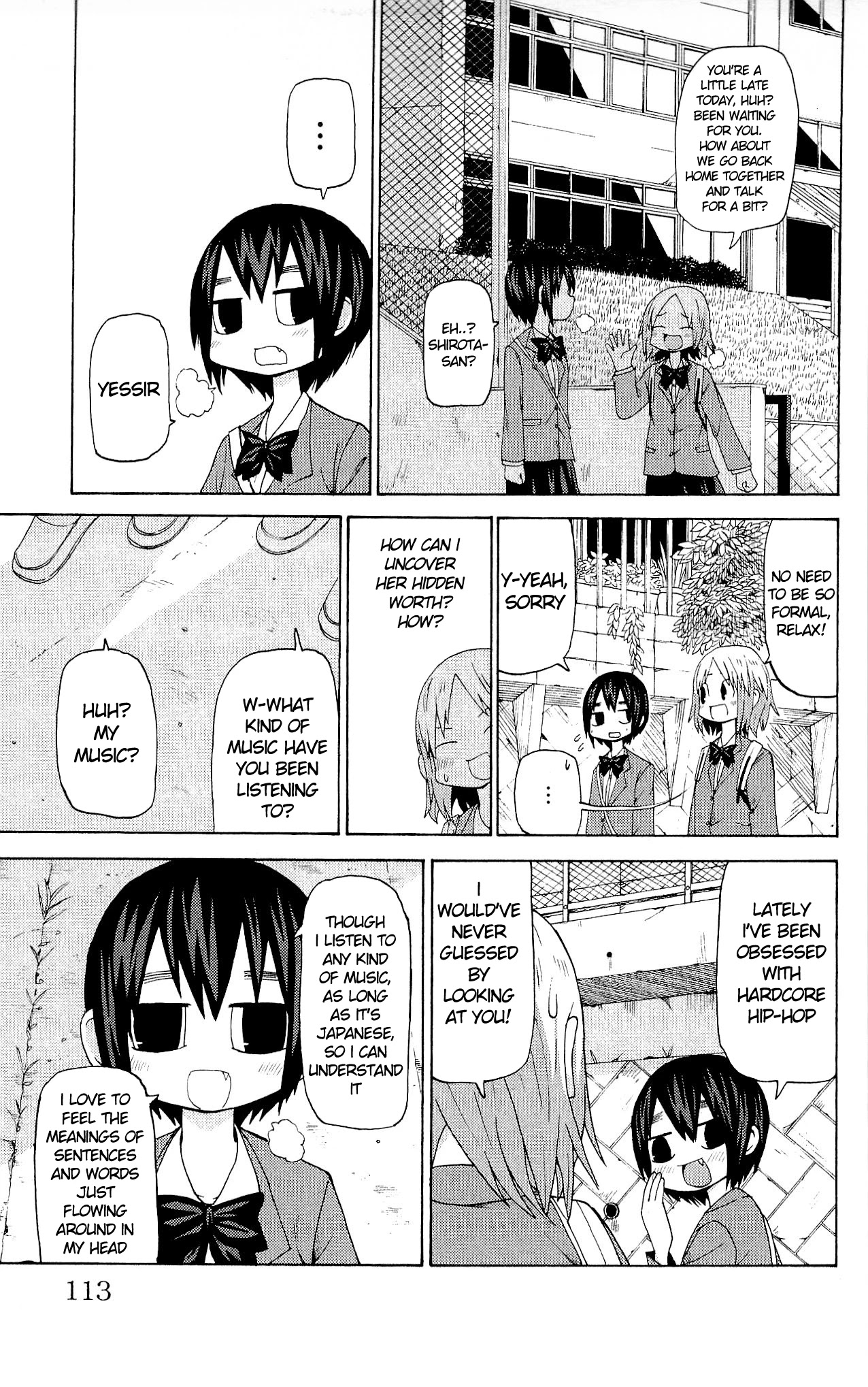 Sora ga Haiiro dakara Chapter 21 page 4 - Chapter 21: There's So Many Things I'd Like To Talk About