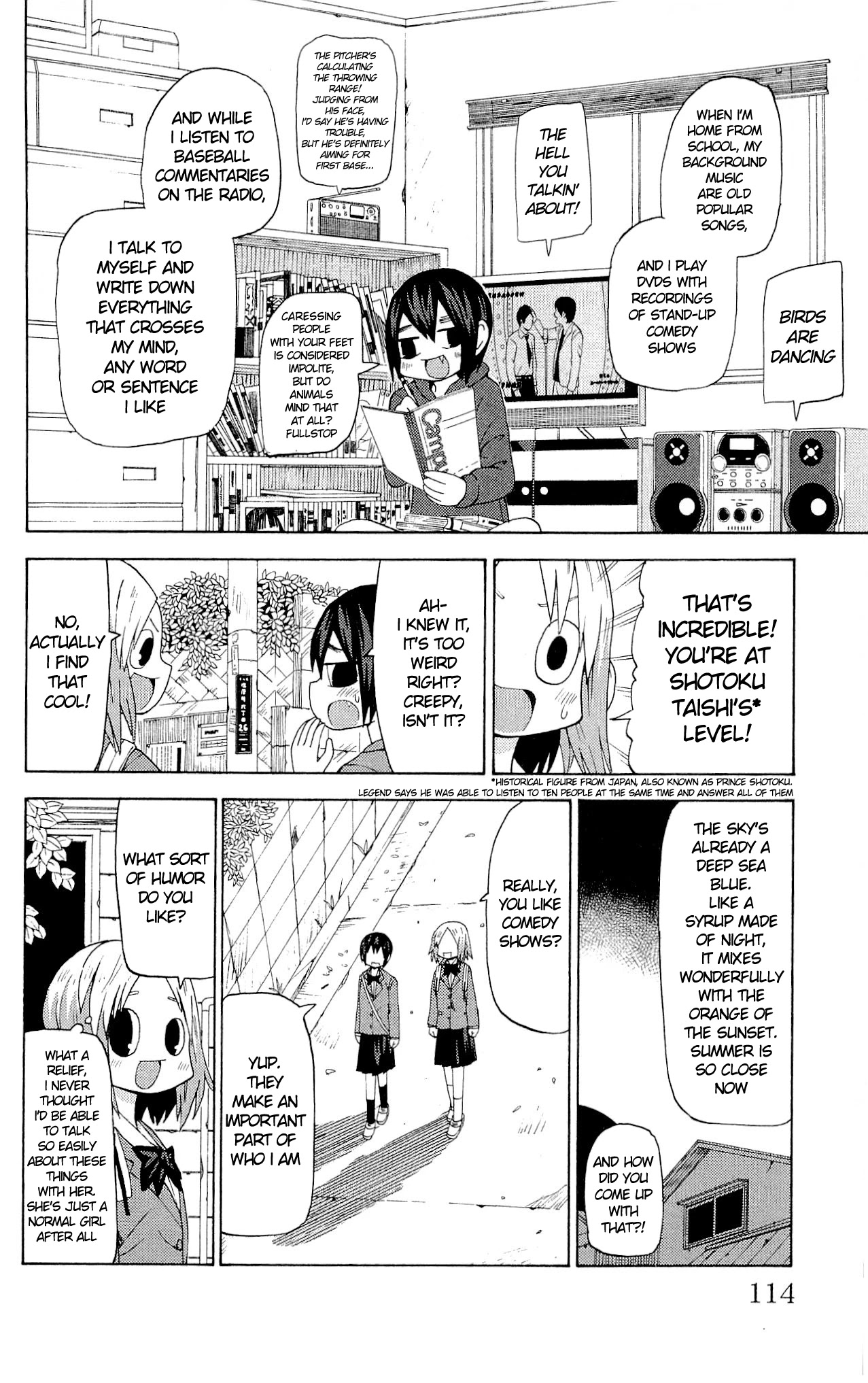 Sora ga Haiiro dakara Chapter 21 page 5 - Chapter 21: There's So Many Things I'd Like To Talk About