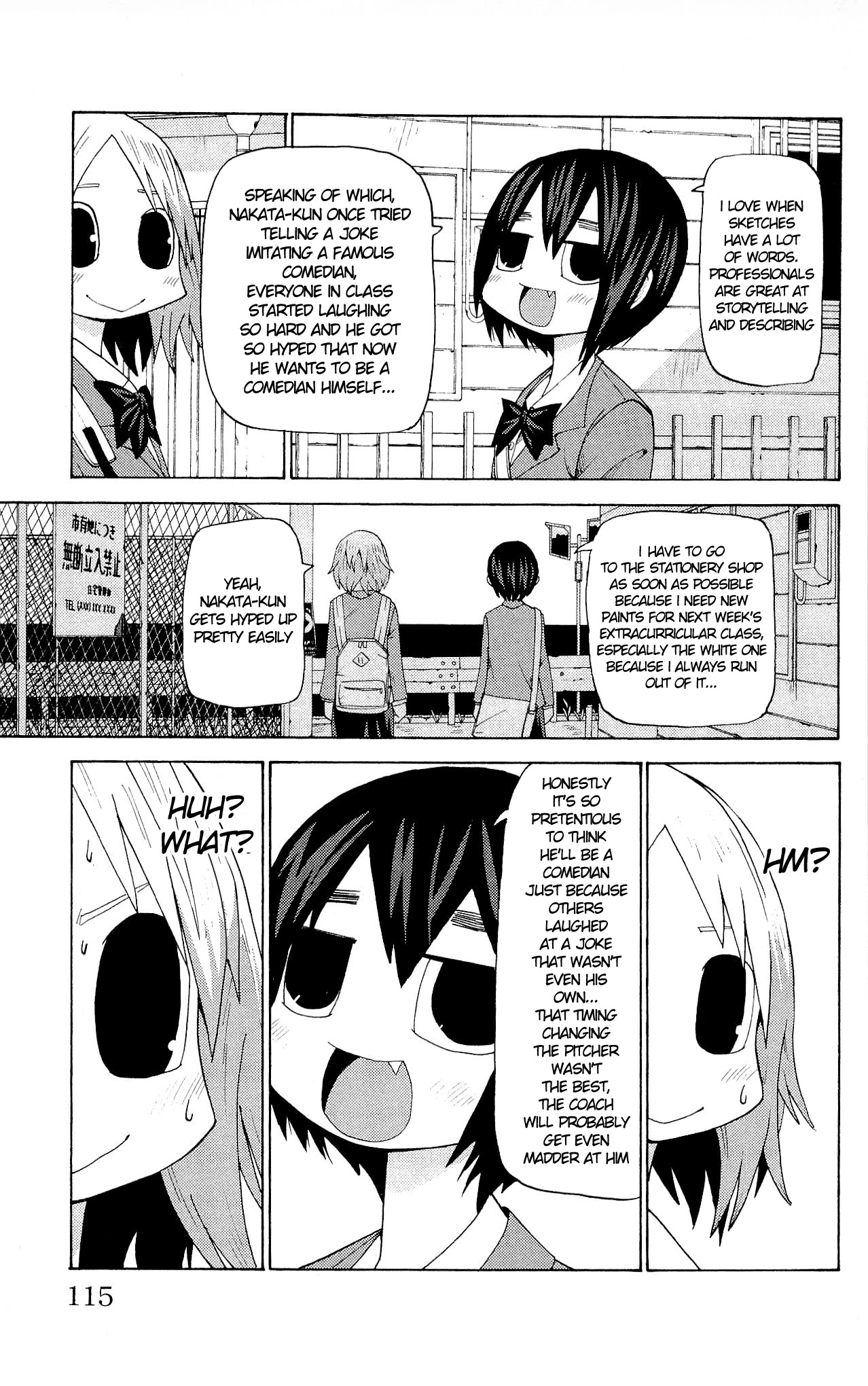 Sora ga Haiiro dakara Chapter 21 page 6 - Chapter 21: There's So Many Things I'd Like To Talk About