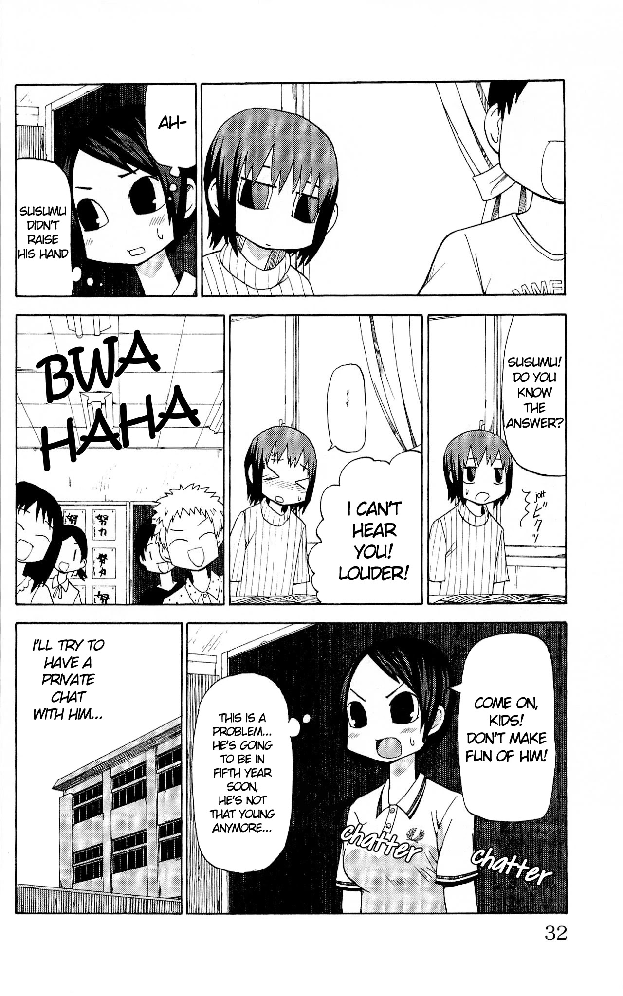 Sora ga Haiiro dakara Chapter 27 page 4 - Chapter 27: Kirara, the Passionate Teacher of 4-2