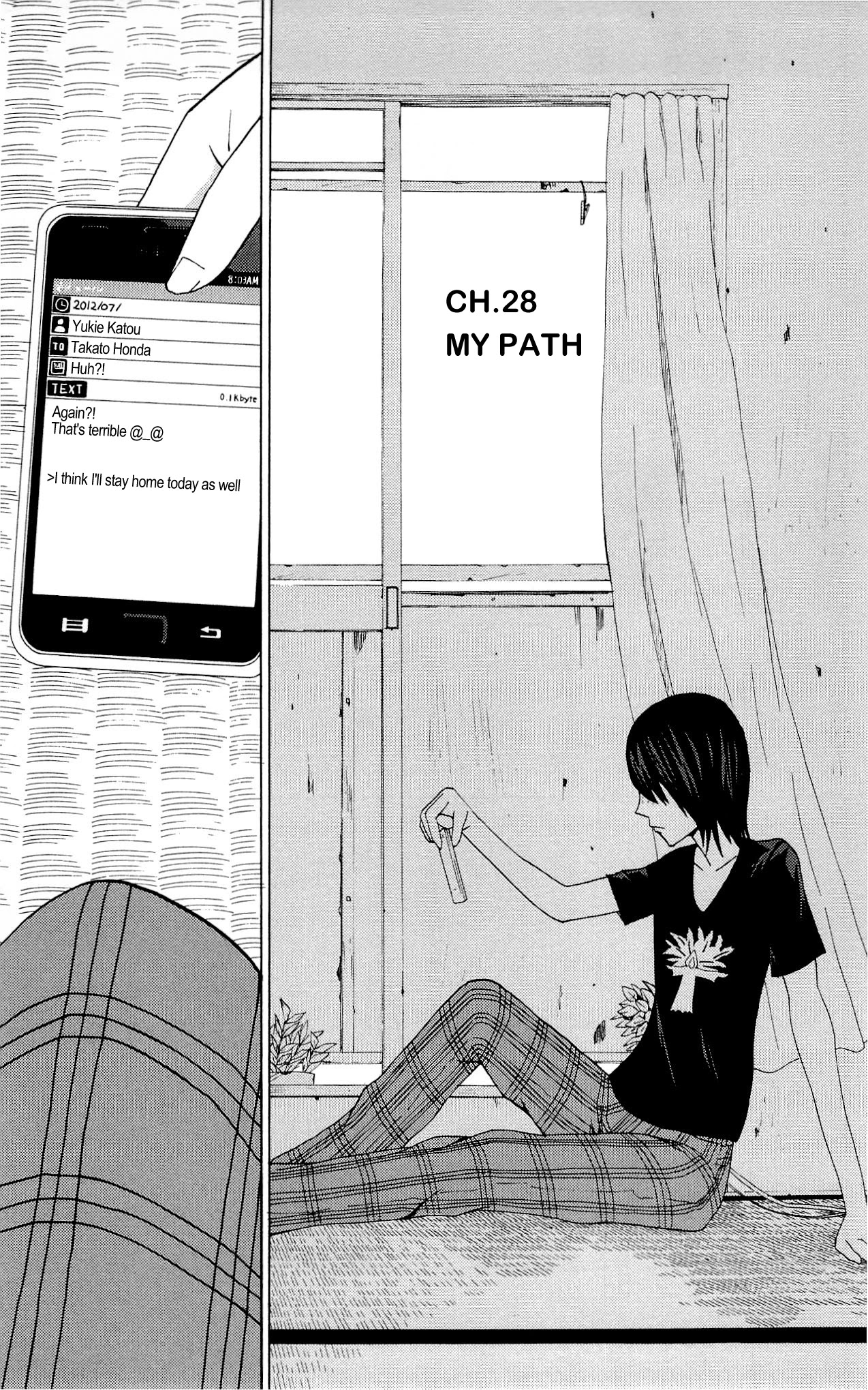 Sora ga Haiiro dakara Chapter 28 page 1 - Chapter 28: My Path