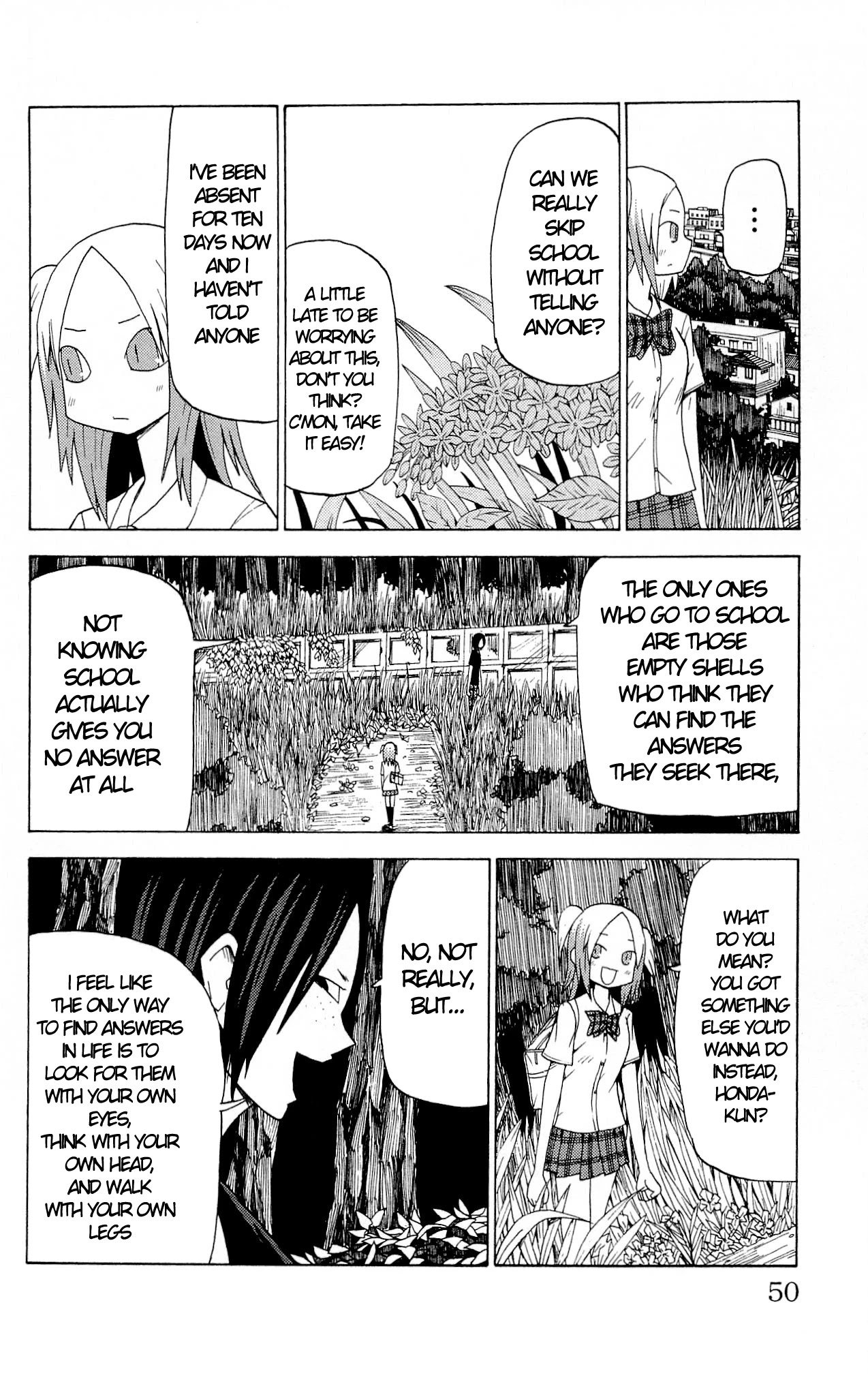 Sora ga Haiiro dakara Chapter 28 page 8 - Chapter 28: My Path