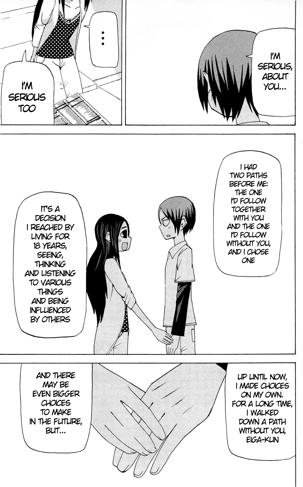 Sora ga Haiiro dakara Chapter 30 page 11 - Chapter 30: My Choice: Choosing Between The Me That Can Choose And The Me That Can't, Or Not Choosing Between The Me That Can Choose And The Me That Can't