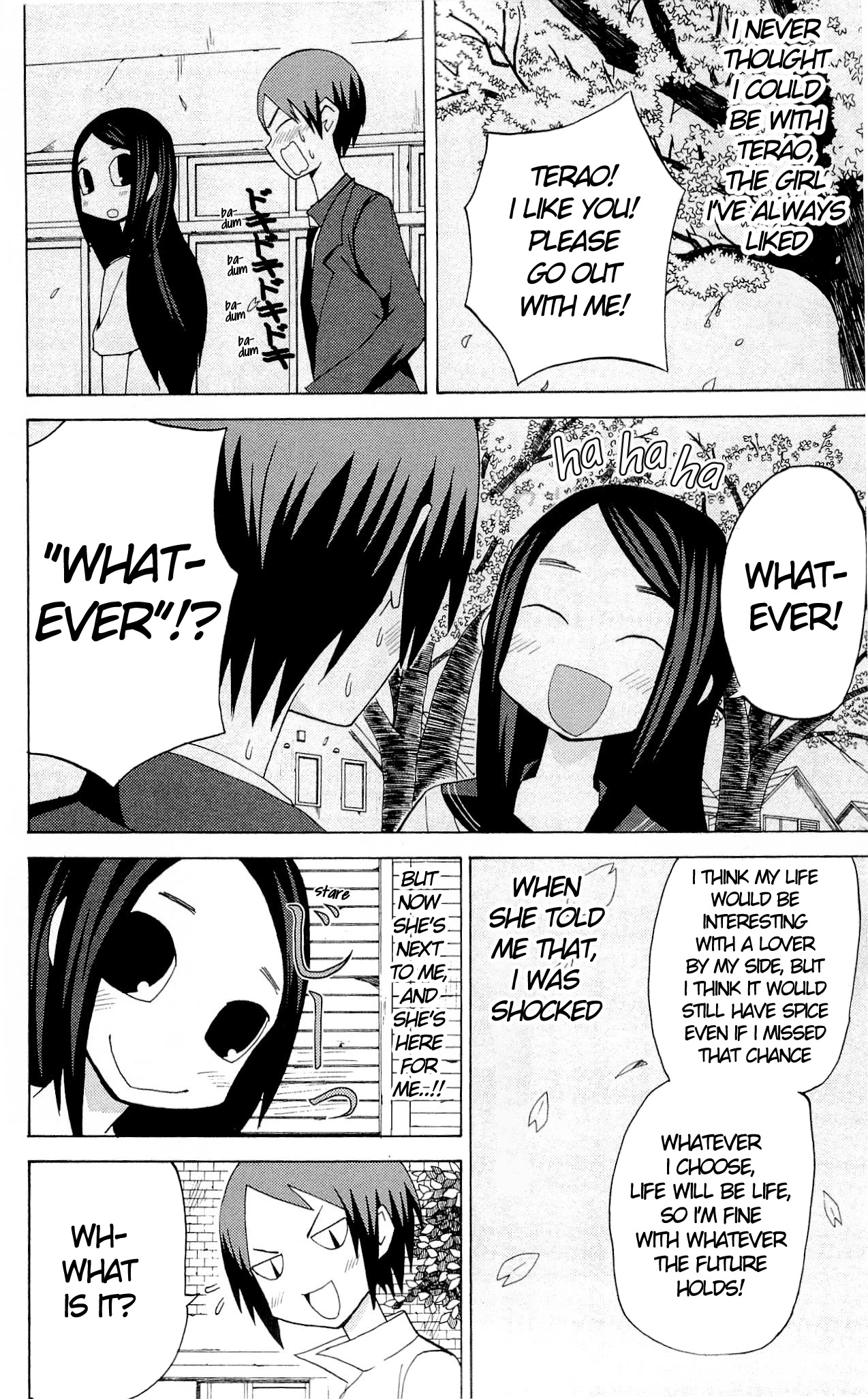 Sora ga Haiiro dakara Chapter 30 page 4 - Chapter 30: My Choice: Choosing Between The Me That Can Choose And The Me That Can't, Or Not Choosing Between The Me That Can Choose And The Me That Can't