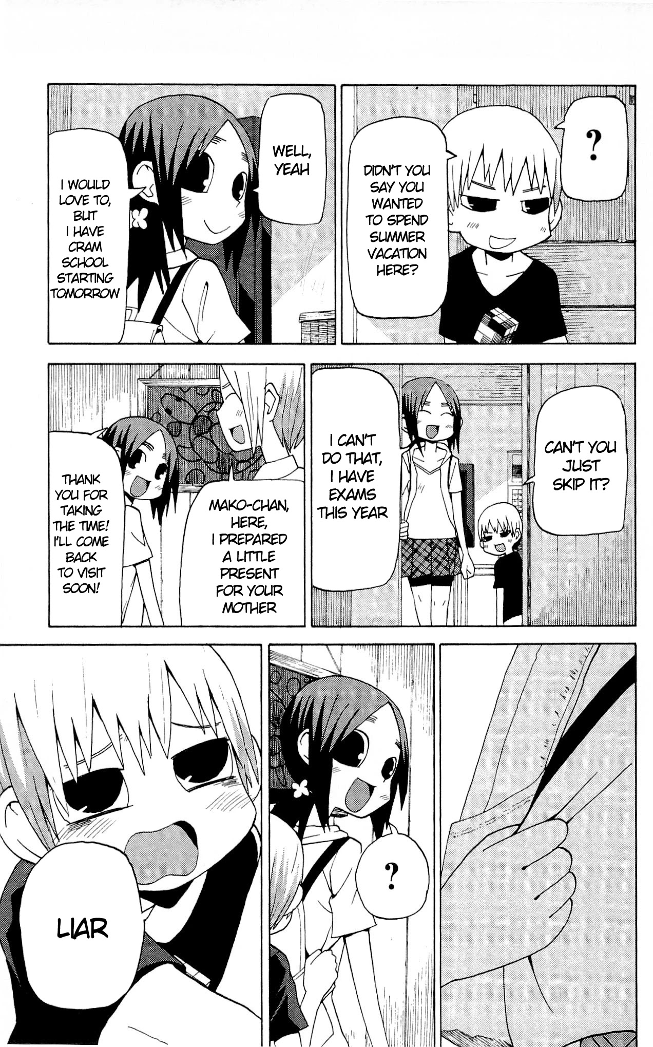Sora ga Haiiro dakara Chapter 31 page 9 - Chapter 31: Liar