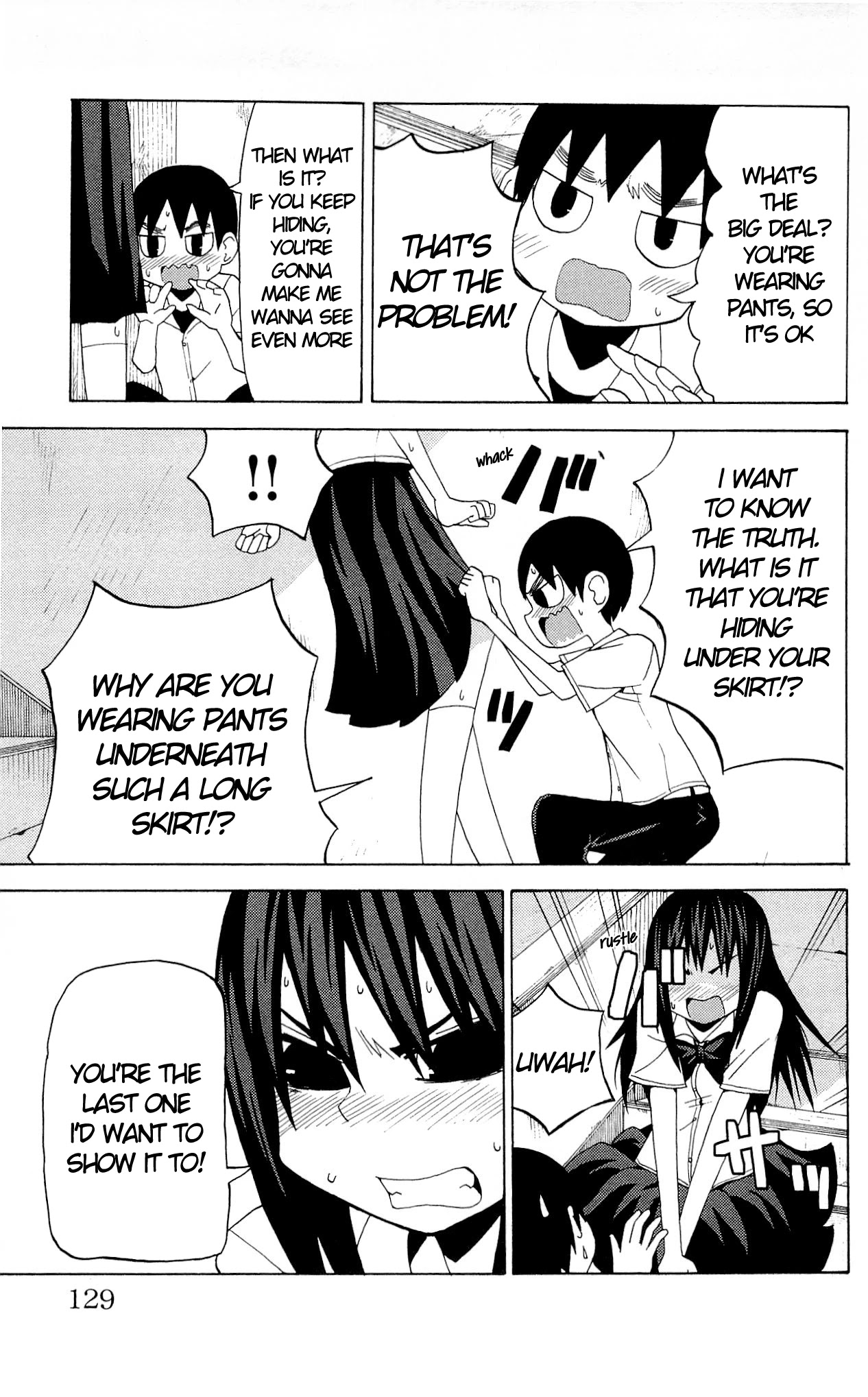 Sora ga Haiiro dakara Chapter 34 page 10 - Chapter 34: Under The Skirt