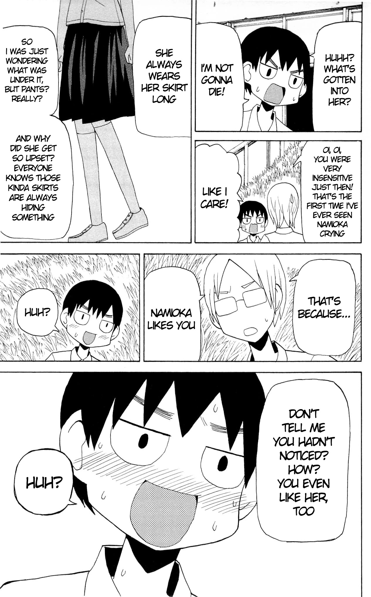 Sora ga Haiiro dakara Chapter 34 page 6 - Chapter 34: Under The Skirt