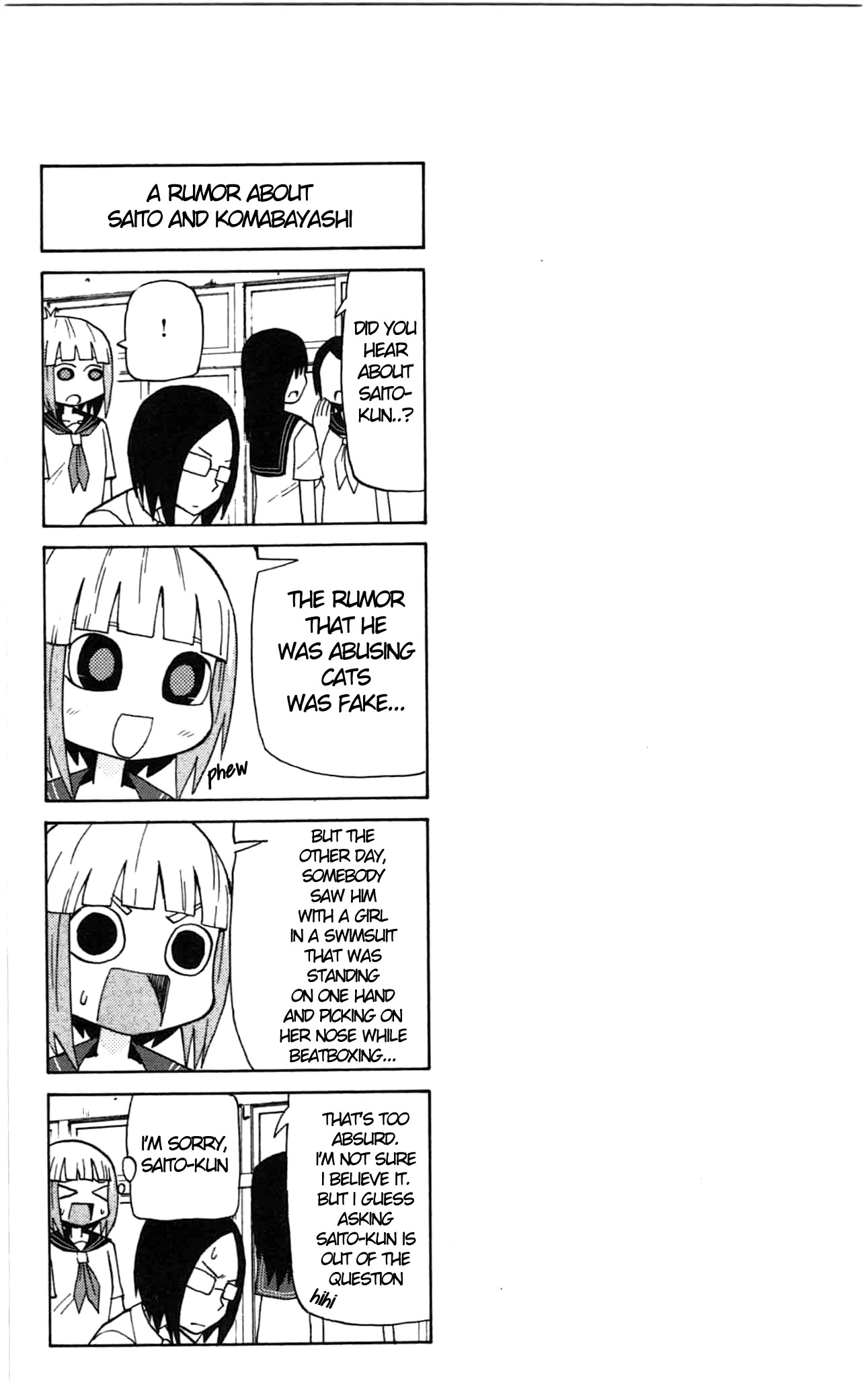 Sora ga Haiiro dakara Chapter 38 page 13 - Chapter 38: Rumor Has It That The World Is Not Kind