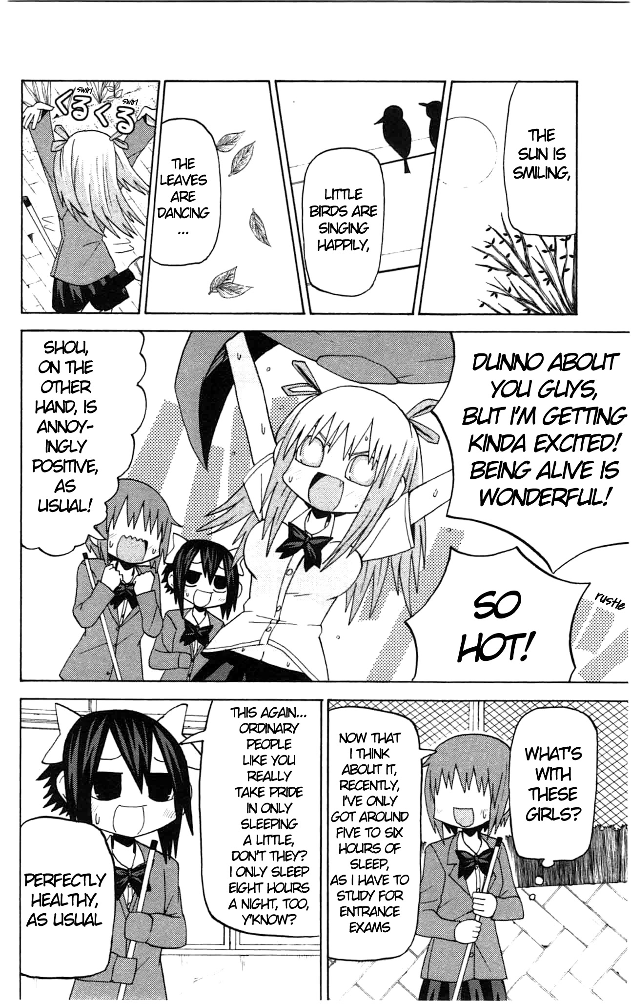 Sora ga Haiiro dakara Chapter 38 page 4 - Chapter 38: Rumor Has It That The World Is Not Kind