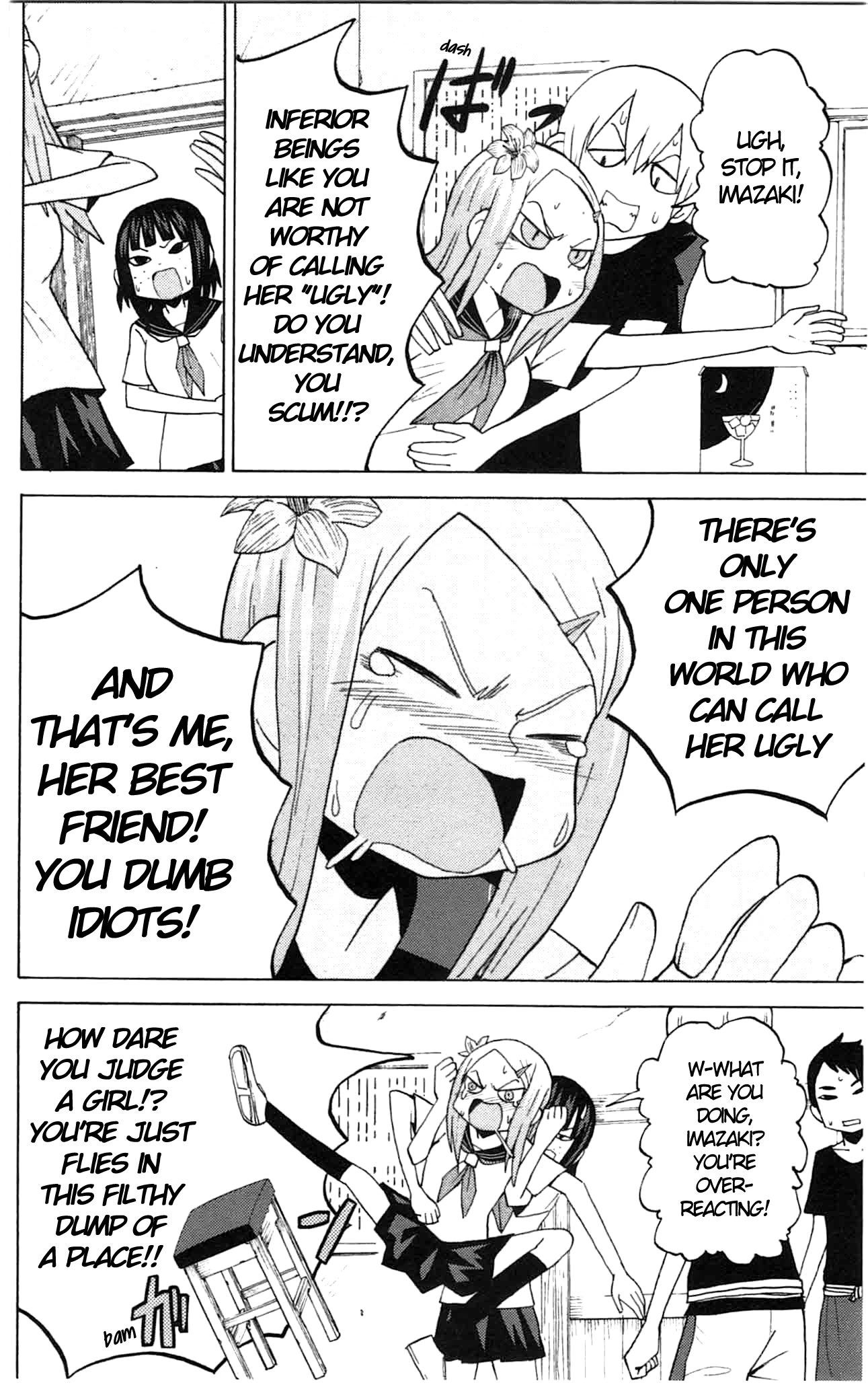Sora ga Haiiro dakara Chapter 39 page 11 - Chapter 39: From Me, The Most Selfish Person In The World, To You, The Ugliest Person In The World