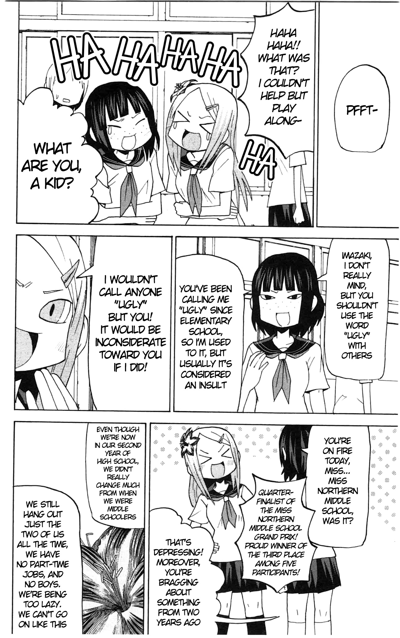 Sora ga Haiiro dakara Chapter 39 page 3 - Chapter 39: From Me, The Most Selfish Person In The World, To You, The Ugliest Person In The World