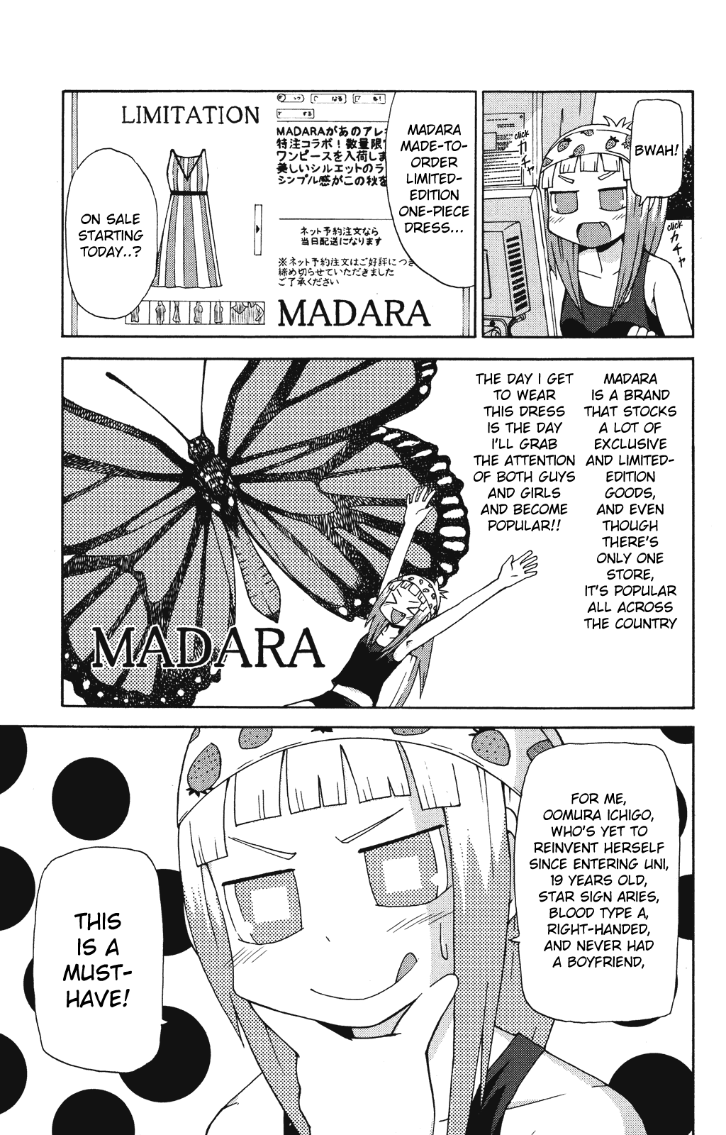 Sora ga Haiiro dakara Chapter 4 page 2 - Chapter 4: Strawberries Of Destiny