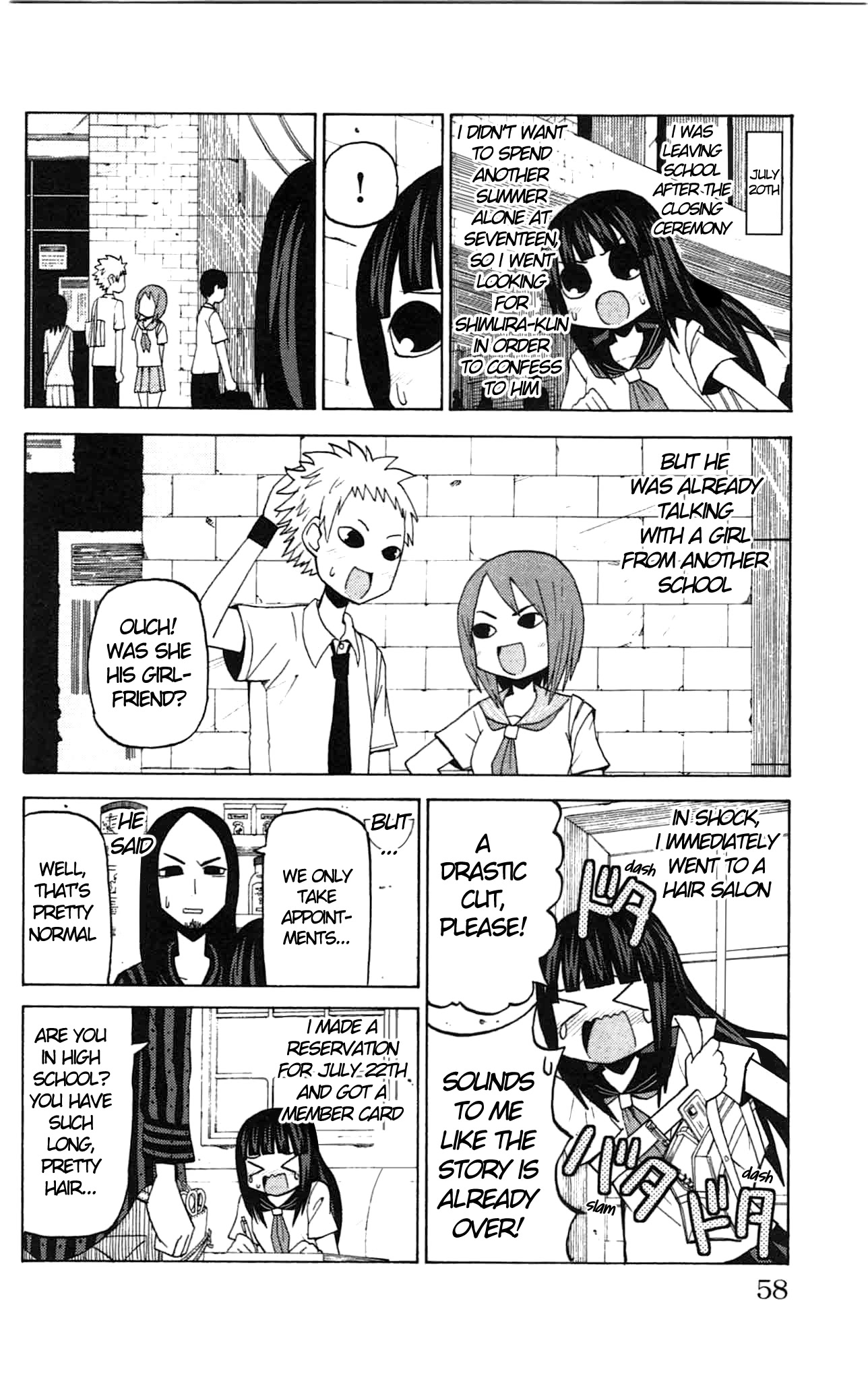 Sora ga Haiiro dakara Chapter 41 page 2 - Chapter 41: The Long Story of the Long Black-Haired Girl