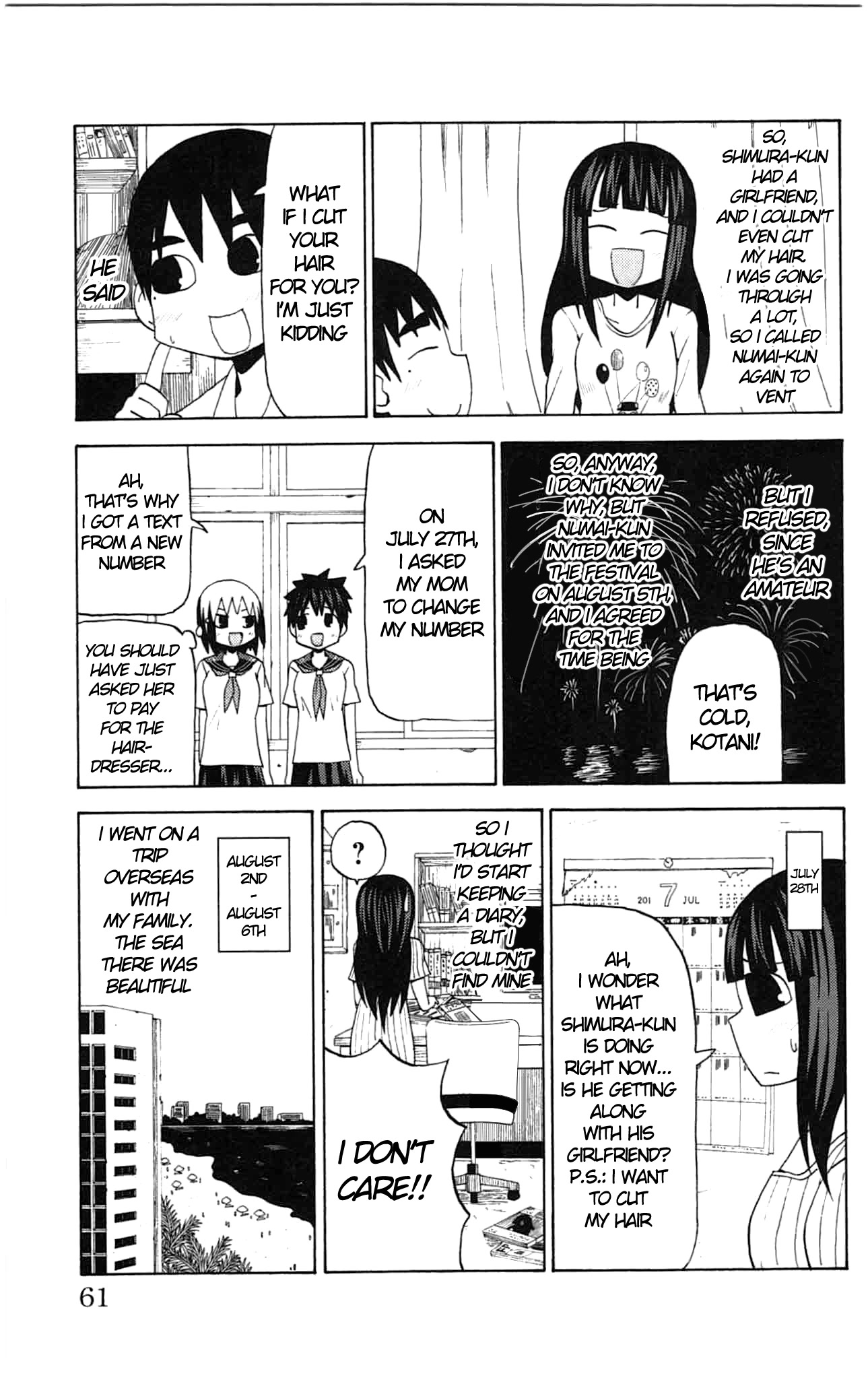 Sora ga Haiiro dakara Chapter 41 page 5 - Chapter 41: The Long Story of the Long Black-Haired Girl