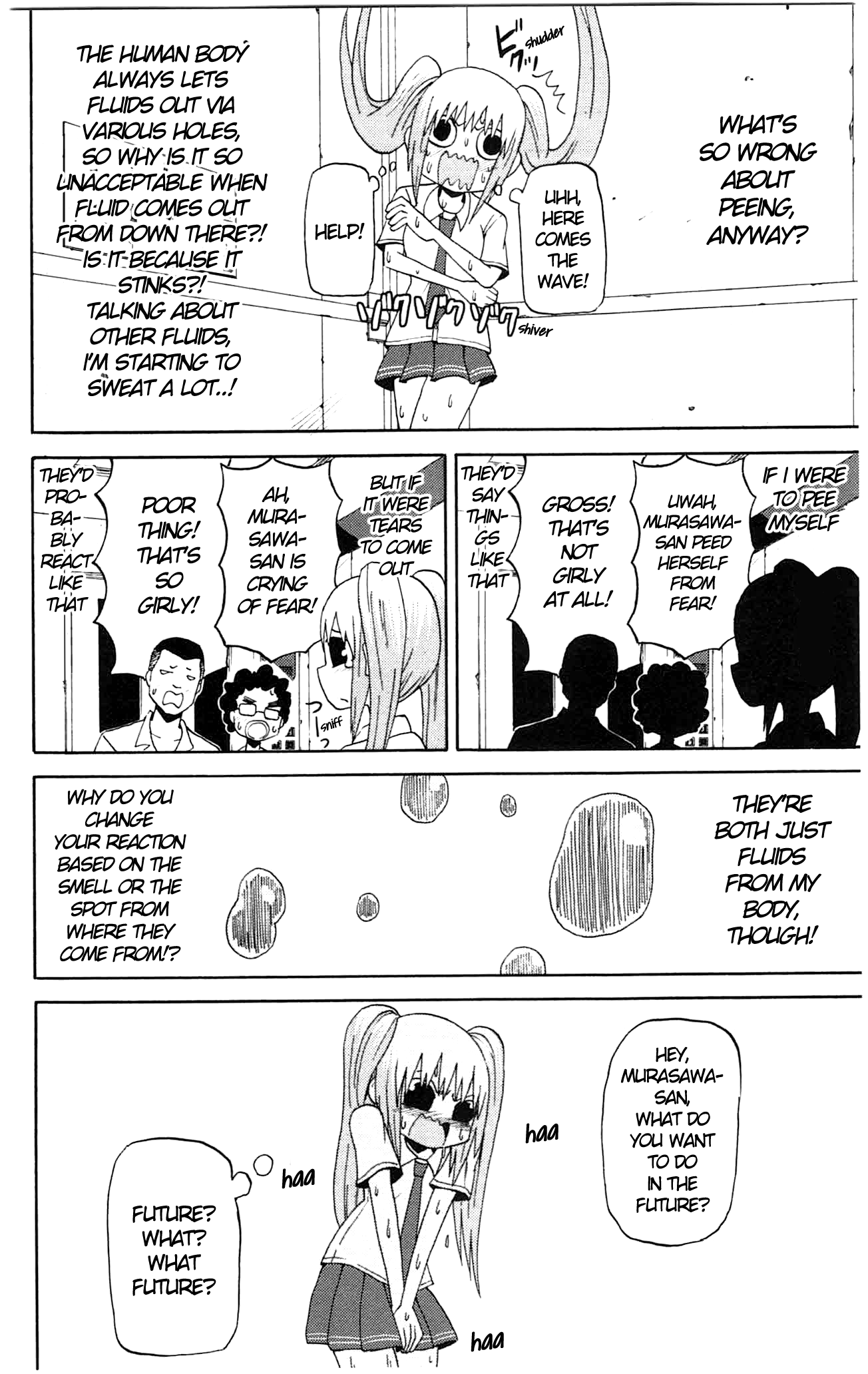Sora ga Haiiro dakara Chapter 42 page 8 - Chapter 42: I Don't Want to Let Anything Out