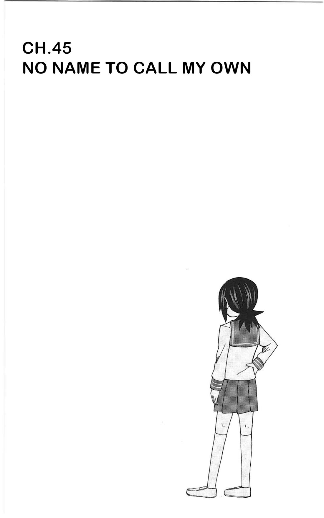 Sora ga Haiiro dakara Chapter 45 page 1 - Chapter 45: No Name to Call My Own