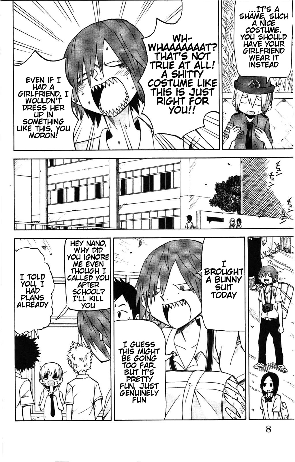 Sora ga Haiiro dakara Chapter 49 page 10 - Chapter 49: That Inappropriate Thing