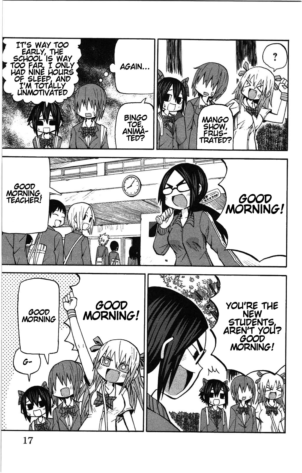 Sora ga Haiiro dakara Chapter 50 page 3 - Chapter 50: Good Morning! I'm Motivated!