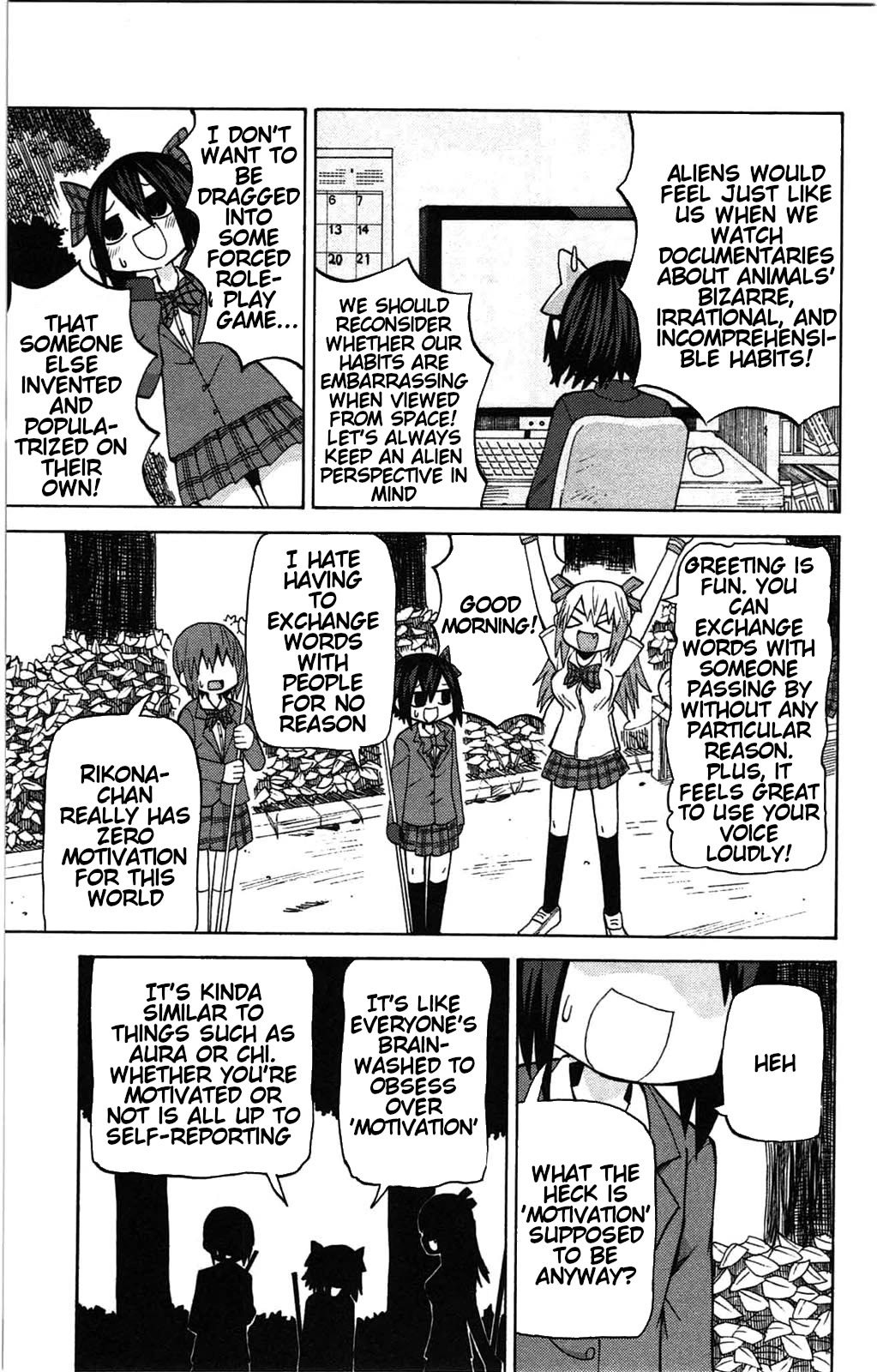 Sora ga Haiiro dakara Chapter 50 page 7 - Chapter 50: Good Morning! I'm Motivated!