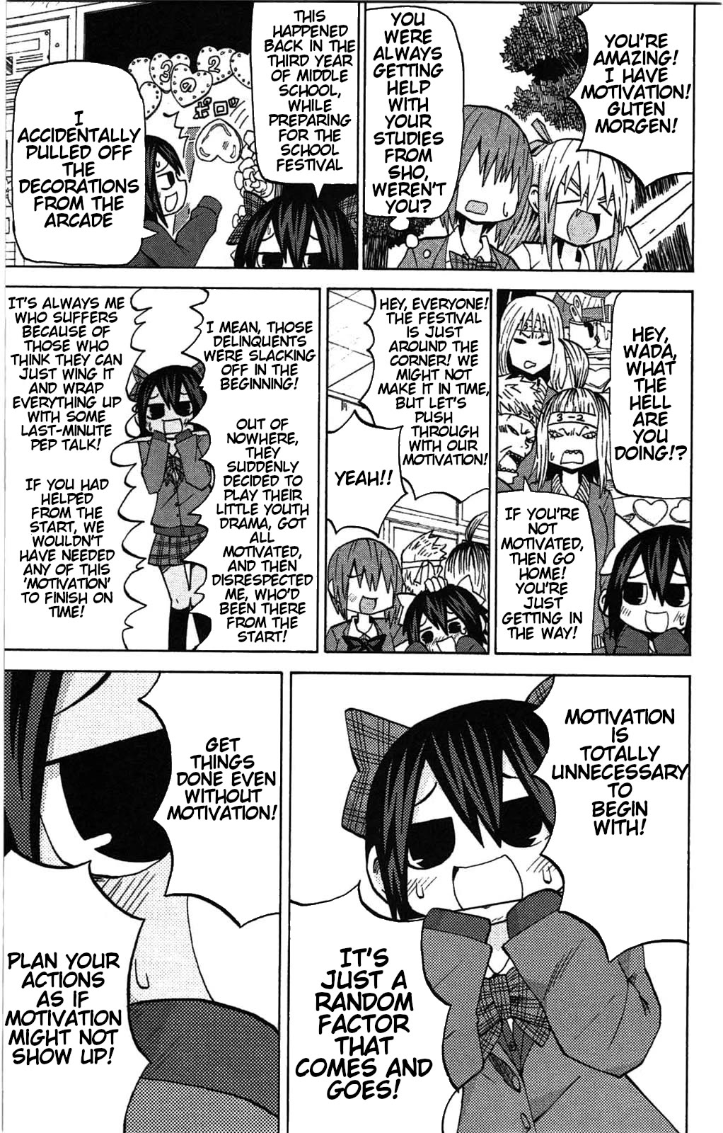 Sora ga Haiiro dakara Chapter 50 page 9 - Chapter 50: Good Morning! I'm Motivated!