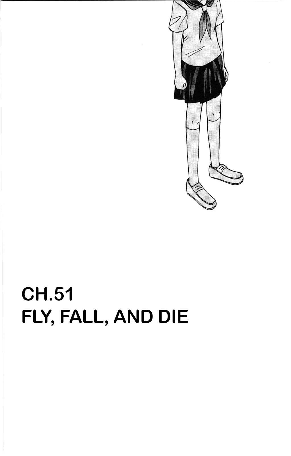 Sora ga Haiiro dakara Chapter 51 page 1 - Chapter 51: Fly, Fall, and Die