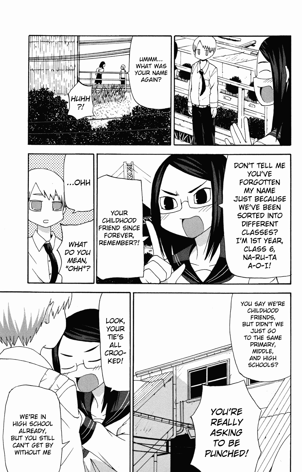Sora ga Haiiro dakara Chapter 6 page 3 - Chapter 6: Today As Well, Just Like This, I Will Spend My Day With Him; A Bored Expression On His Face, A Boring Conversation Between Us