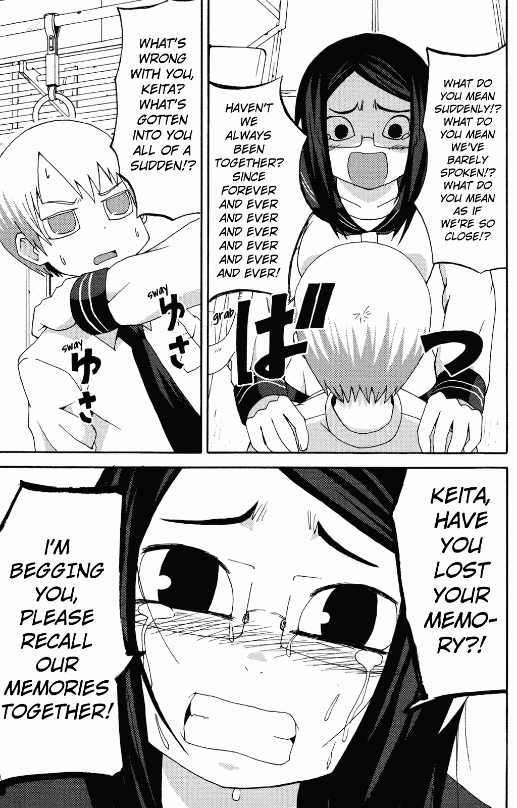 Sora ga Haiiro dakara Chapter 6 page 9 - Chapter 6: Today As Well, Just Like This, I Will Spend My Day With Him; A Bored Expression On His Face, A Boring Conversation Between Us