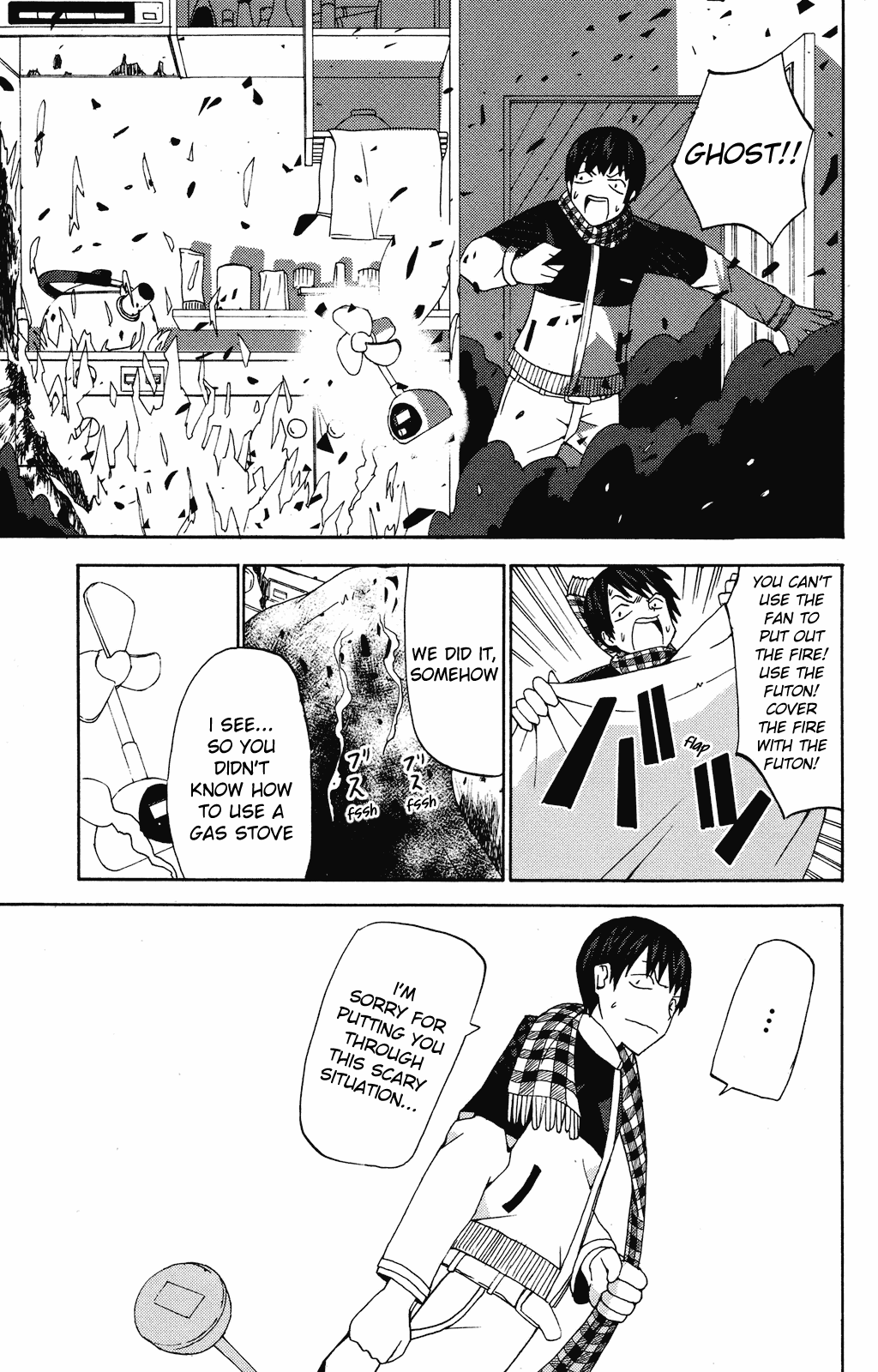 Sora ga Haiiro dakara Chapter 7 page 12 - Chapter 7: Living Alone