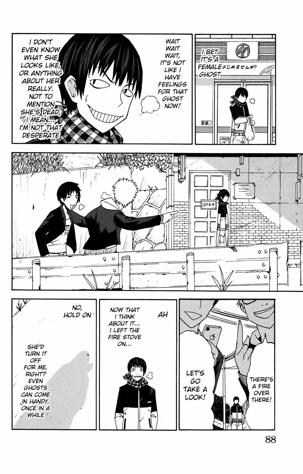 Sora ga Haiiro dakara Chapter 7 page 9 - Chapter 7: Living Alone