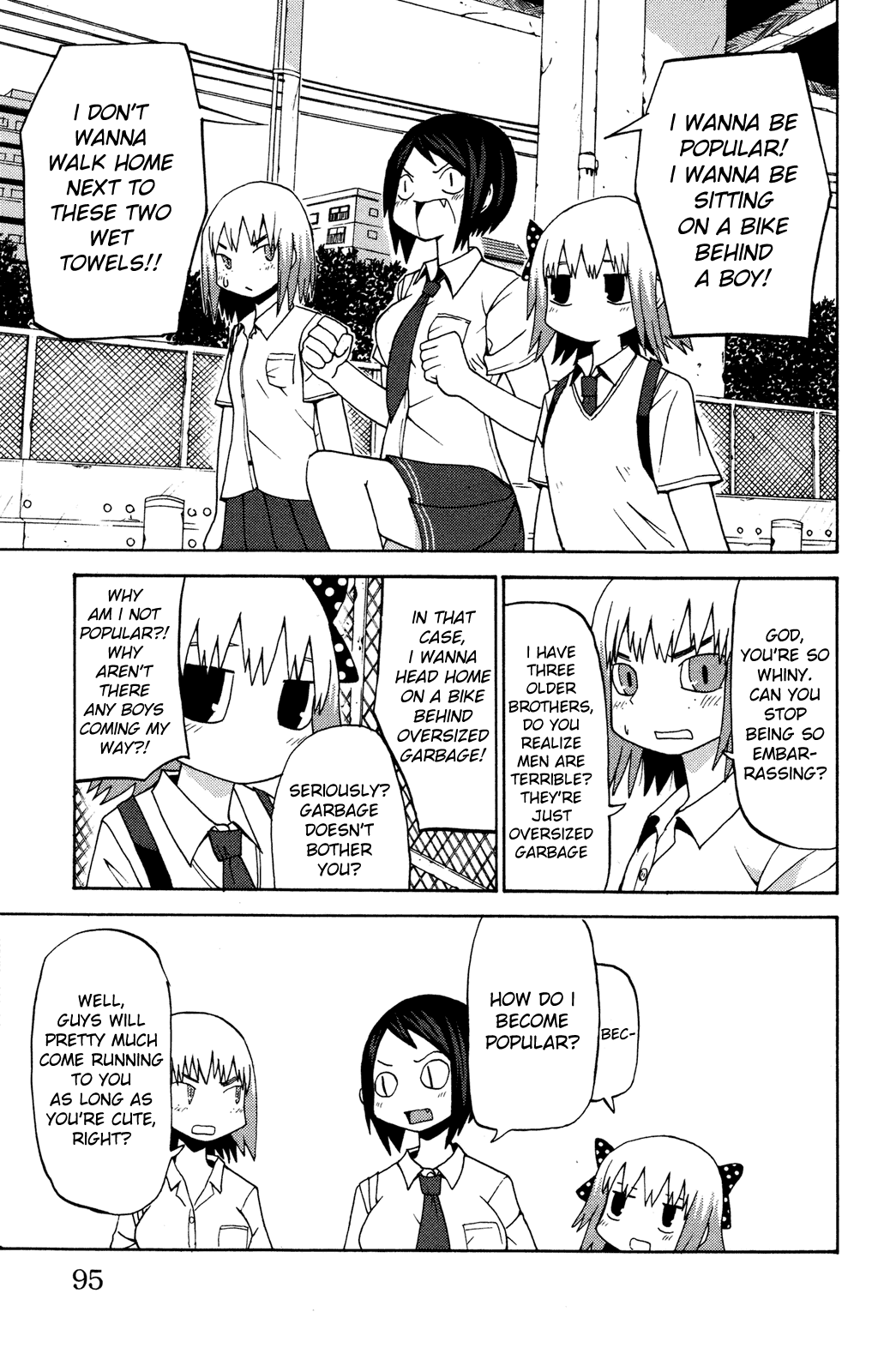 Sora ga Haiiro dakara Chapter 8 page 3 - Chapter 8: The Story of Hoshihata Tamaki, High School 2nd Year, 17 Years Old; Hanamura Nanami, High School 2nd Year, 17 Years Old; Onigahara Riko, High School 2nd Year, 16 Years Old