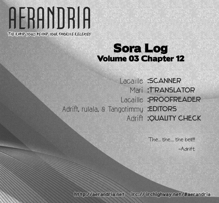 Sora Log Chapter 12 page 2 - Chapter 12: Awakening