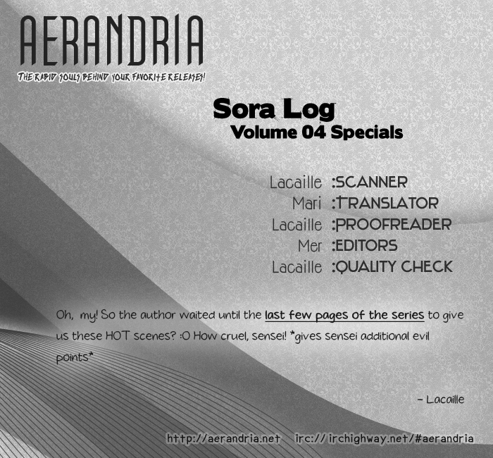 Sora Log Chapter 15.2 page 3 - Chapter 15.2: X'mas Special