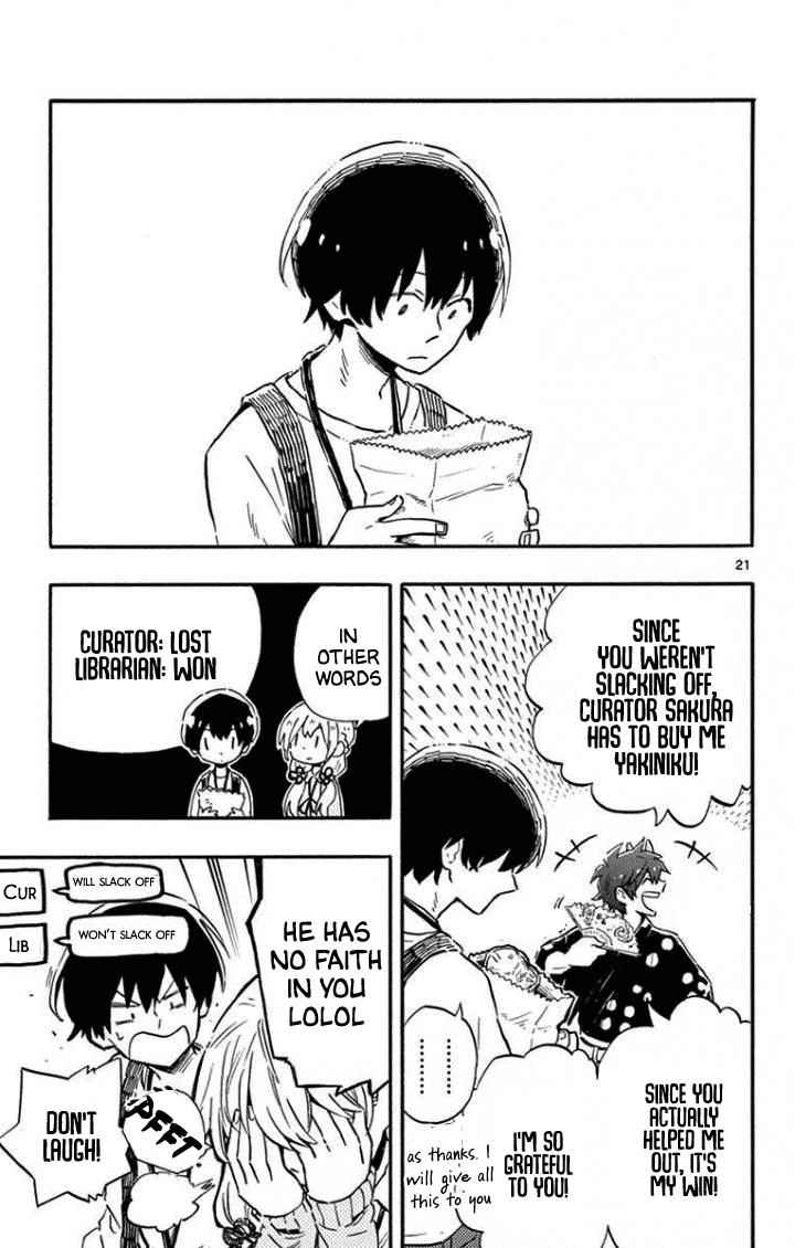 Sora ni Omou Chapter 4 page 21 - Chapter 4: Control the Book