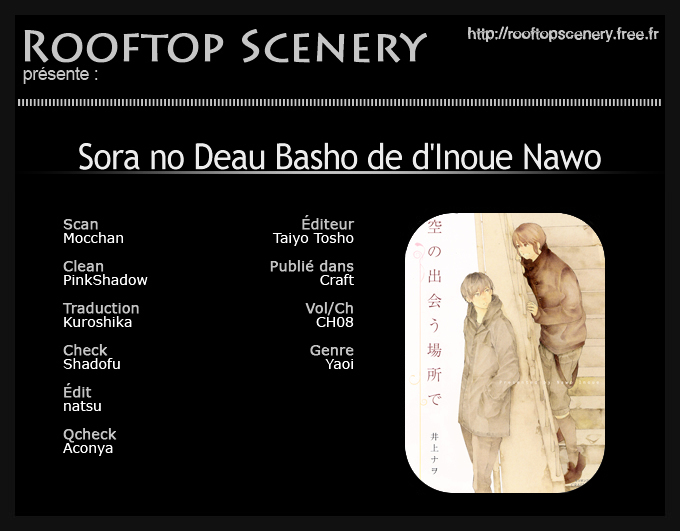 Sora no Deau Basho de Chapter 8 page 1 - Chapter 8 : [End]