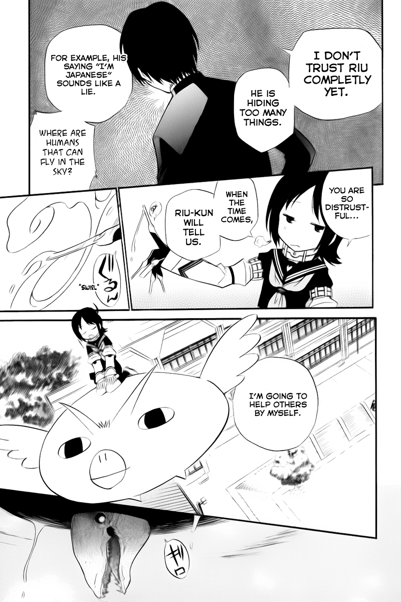 Sora no Kanata no! Chapter 3.2 page 19 - Chapter 3 v2 : Invisible Cat