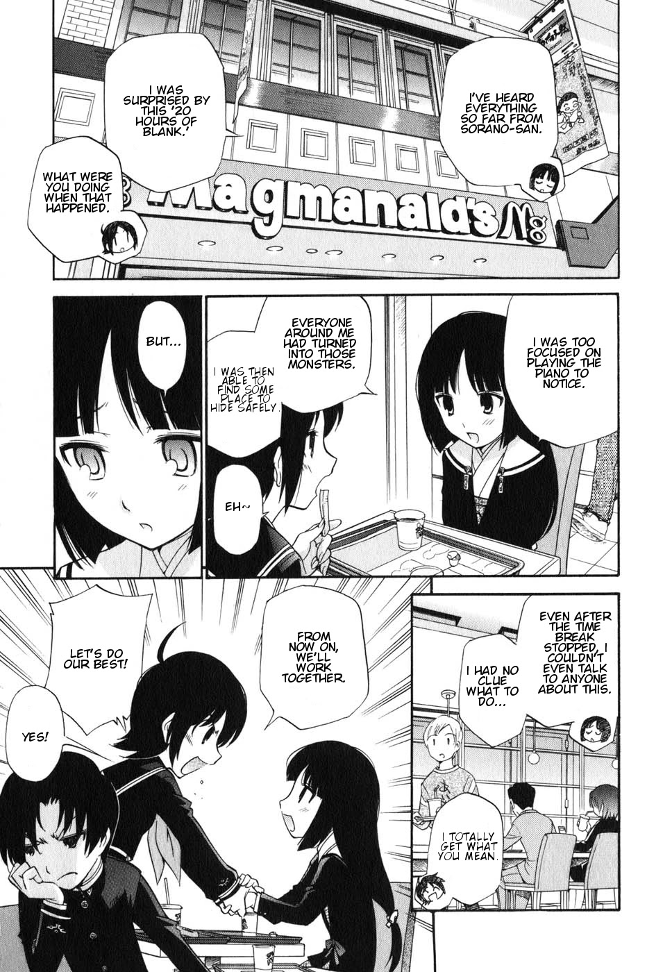 Sora no Kanata no! Chapter 4 page 15 - Chapter 4: Team Japan