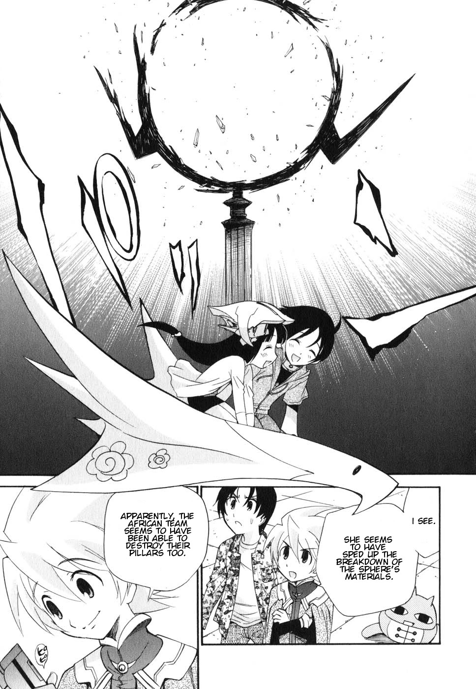 Sora no Kanata no! Chapter 4 page 33 - Chapter 4: Team Japan