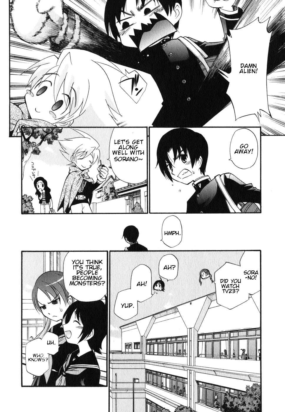 Sora no Kanata no! Chapter 4 page 6 - Chapter 4: Team Japan