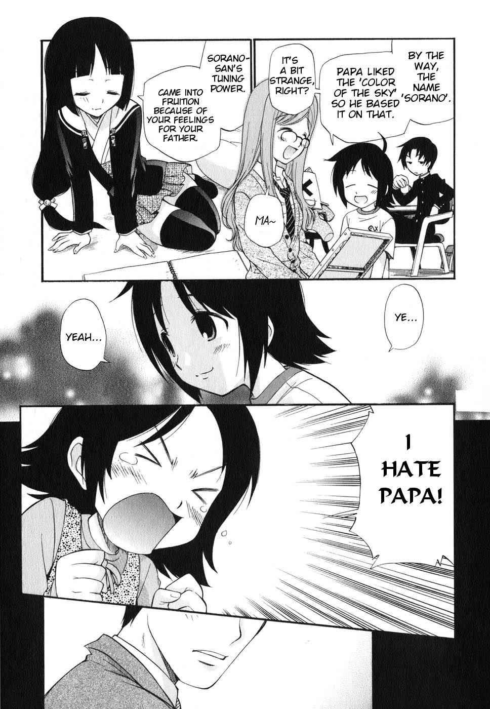 Sora no Kanata no! Chapter 5 page 12 - Chapter 5: Power of the World, Power of the Spirit