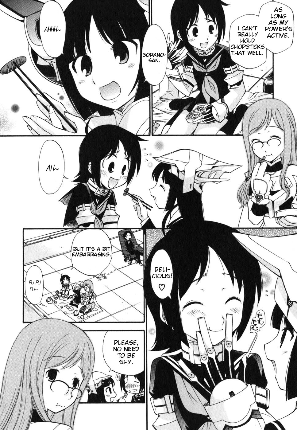 Sora no Kanata no! Chapter 5 page 17 - Chapter 5: Power of the World, Power of the Spirit