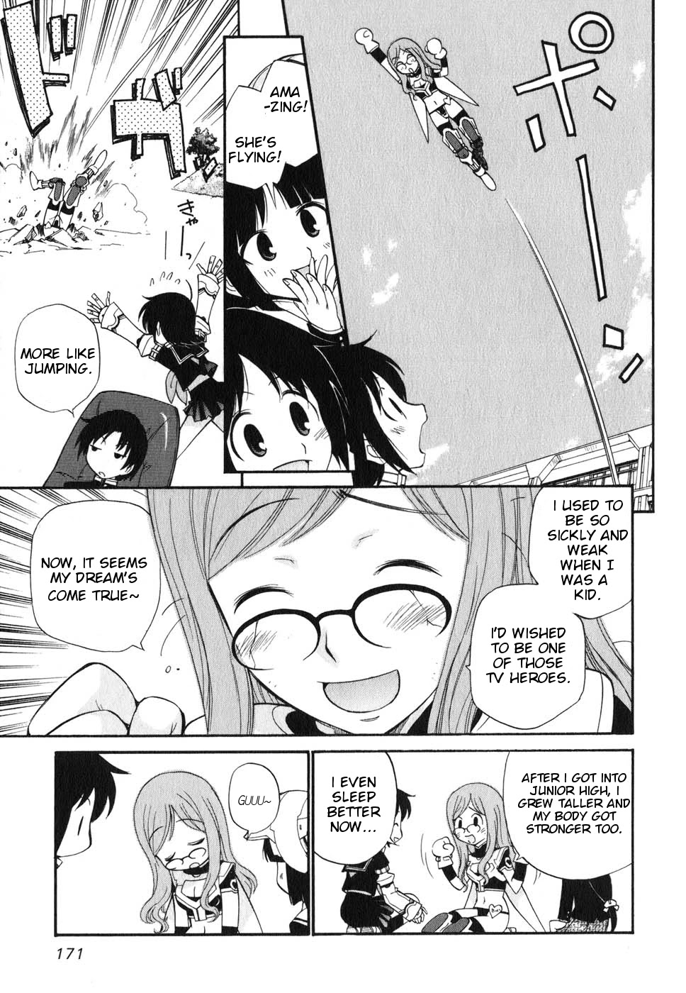 Sora no Kanata no! Chapter 5 page 8 - Chapter 5: Power of the World, Power of the Spirit